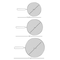 Hastings Home 3-piece Splatter Screen Guards Stainless Steel Fine Mesh Prevents Grease, Oil Splatter for Kitchen 455981YLF - alternate 2